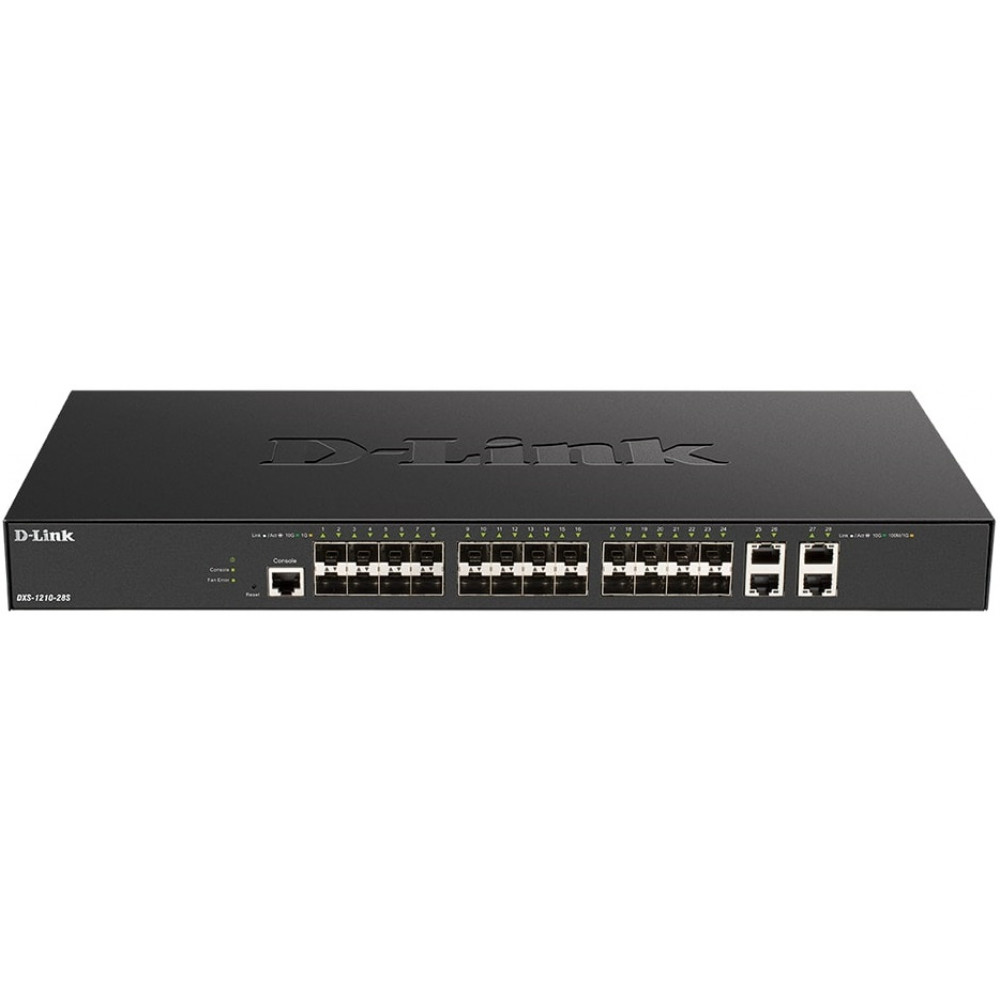 Комутатор D-Link DXS-1210-28S 24xSFP+, 4x10GE, Smart