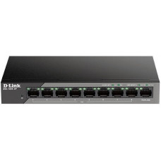 Комутатор D-Link DSS-100E-9P 8xFE PoE, 1xGE, 92W Комутатор D-Link DSS-100E-9P 8xFE PoE, 1xGE, 92W