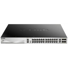 Комутатор D-Link DGS-3130-30PS 24xGE PoE, 2x10GE, 4xSFP+, L3 Комутатор D-Link DGS-3130-30PS 24xGE PoE, 2x10GE, 4xSFP+, L3