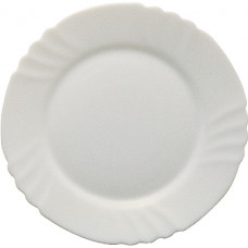 Тарілка обідня Bormioli Rocco Ebro, d25.5см, опалове скло, білий