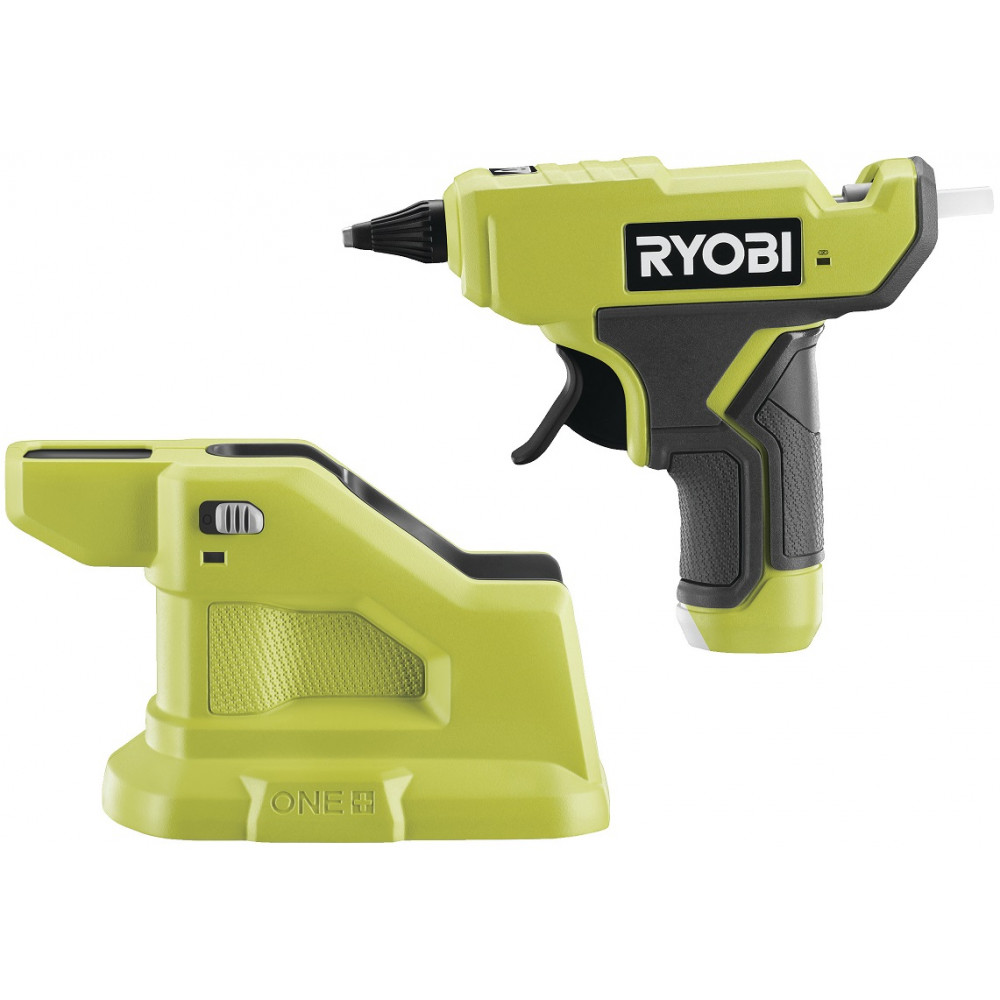 Пістолет клейовий Ryobi ONE+ RGLM18-0 18В стрижні 7мм 170° без АКБ та ЗП