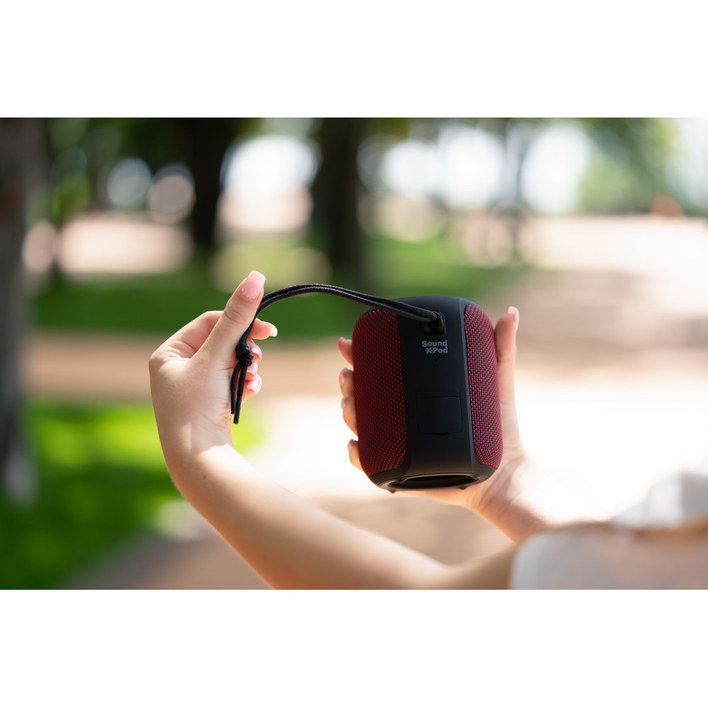 Акустична система 2E SoundXPod TWS, MP3, Wireless, Waterproof Red