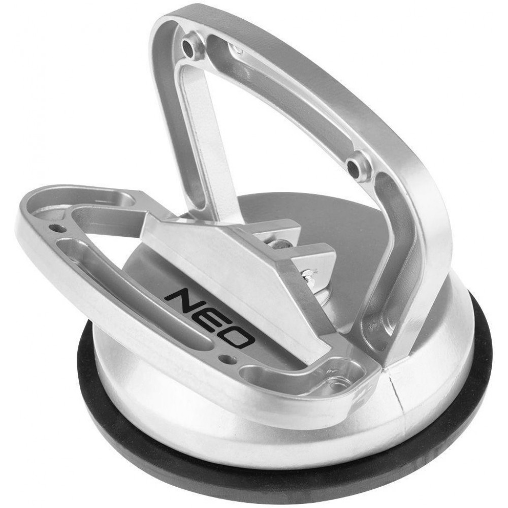 Присоска вакуумна Neo Tools, одинарна, алюмінієвий корпус, діаметр 120мм, 50кг