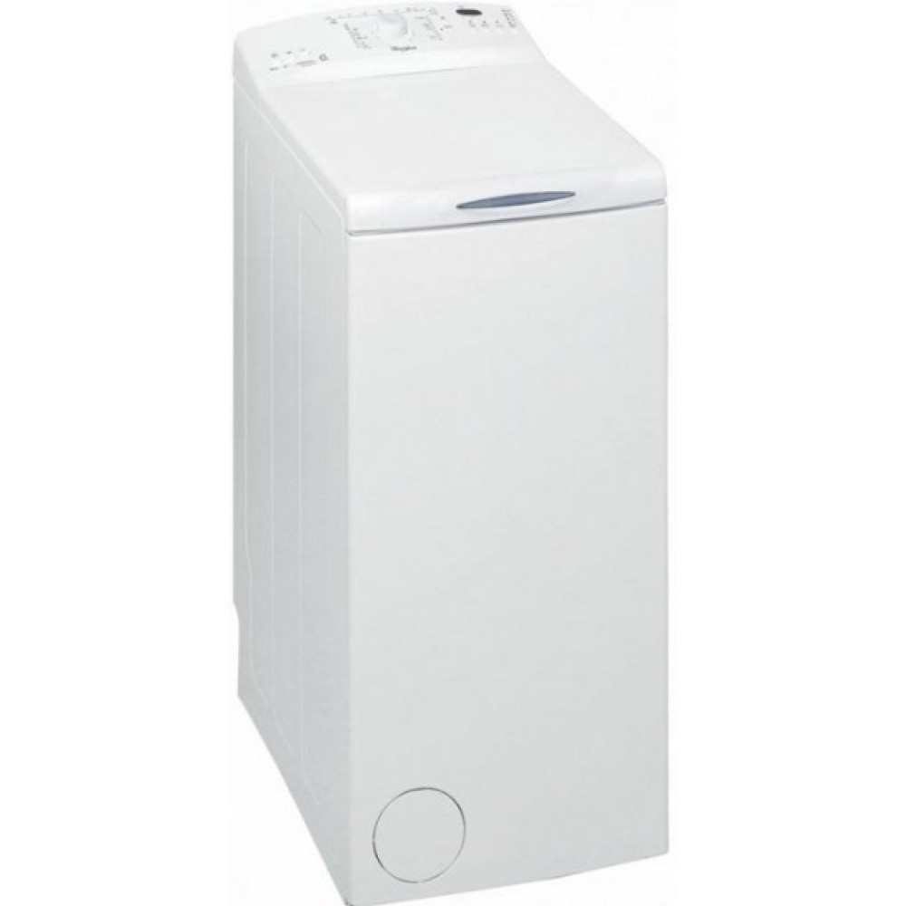 Пральна машина Whirlpool вертикальна, 6кг, 1000, A+++, 60см, дисплей, білий