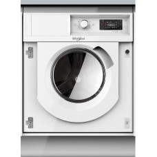 Пральна машина Whirlpool вбудована фронтальна, 7кг, 1400, A+++, 60см, дисплей, пара, інвертор, білий