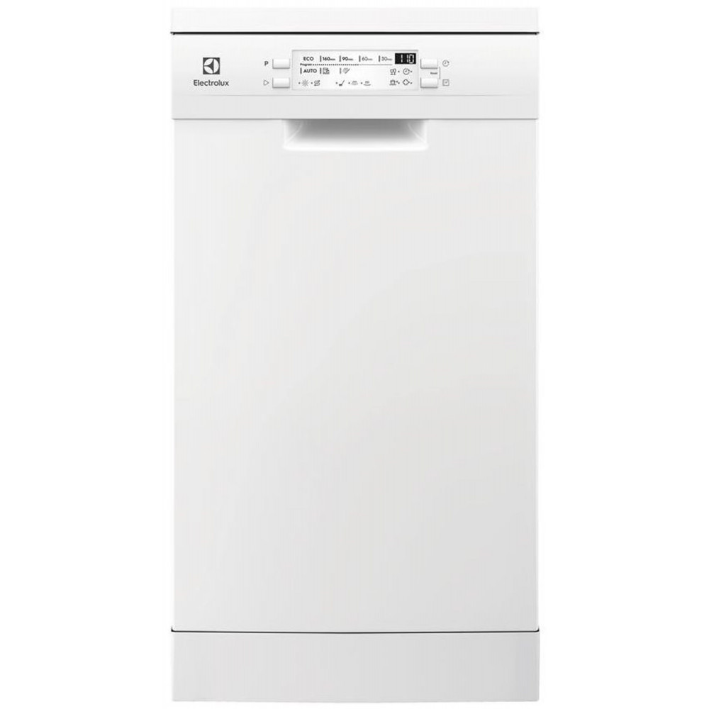 Посудомийна машина Electrolux, 10компл., A++, 45см, дисплей, інвертор, 3й кошик, білий