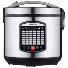 Мультиварка Ardesto, 860Вт, чаша-4л, електронне керув., пластик, сірий