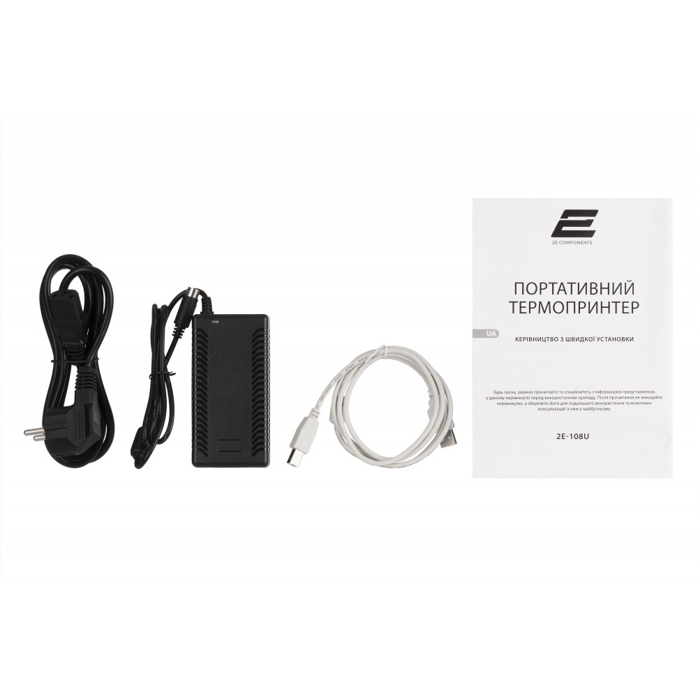 Термопринтер етикеток 2E 108U 203dpi 25-108мм USB