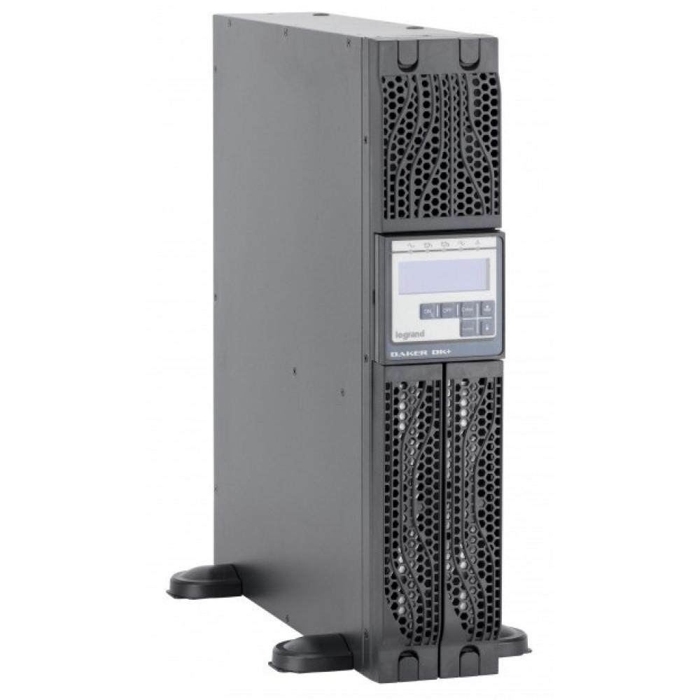 Джерело безперебійного живлення Legrand Daker DK Plus, 1000VA/900W, RT2U, LCD, RS232, USB, EPO, 6xC13
