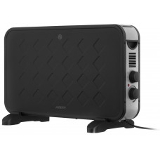 Конвектор ARDESTO, 20м2, 2000Вт, мех. упр-ння, відкритий нагрів. елемент, чорний