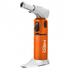 Паяльник газовий Neo Tools 1350°C паливо 7.8гр поворотний п’єзозапалювання Паяльник газовий Neo Tools 1350°C паливо 7.8гр поворотний п’єзозапалювання