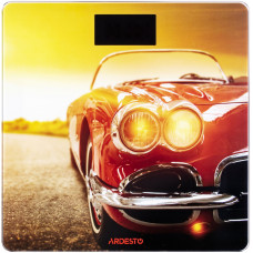 Ваги Ardesto підлогові Car, 150кг, AAAx2 в комплекті, скло, багатокольорові Ваги Ardesto підлогові Car, 150кг, AAAx2 в комплекті, скло, багатокольорові