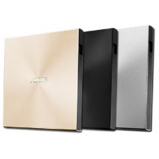 Привід оптичний портативний ASUS ZenDrive SDRW-08U9M DVD+-R/RW burner M-DISC USB Type-C Type-A чорний Retail Box Slim
