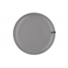 Тарілка обідня Ardesto  Cremona Dusty grey, 26см, кераміка, сірий