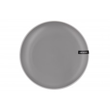 Тарілка десертна Ardesto  Cremona Dusty grey, 19см, кераміка, сірий