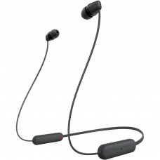 Навушники In-ear Sony WI-C100 BT 5.0, IPX4, SBC, AAC, Wireless, Mic, Чорний