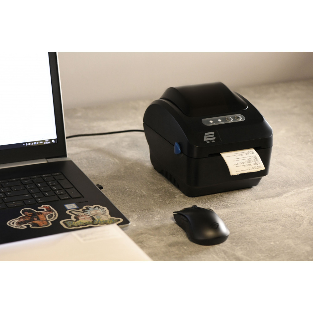 Термопринтер етикеток 2E 76U 203dpi 20-76мм USB