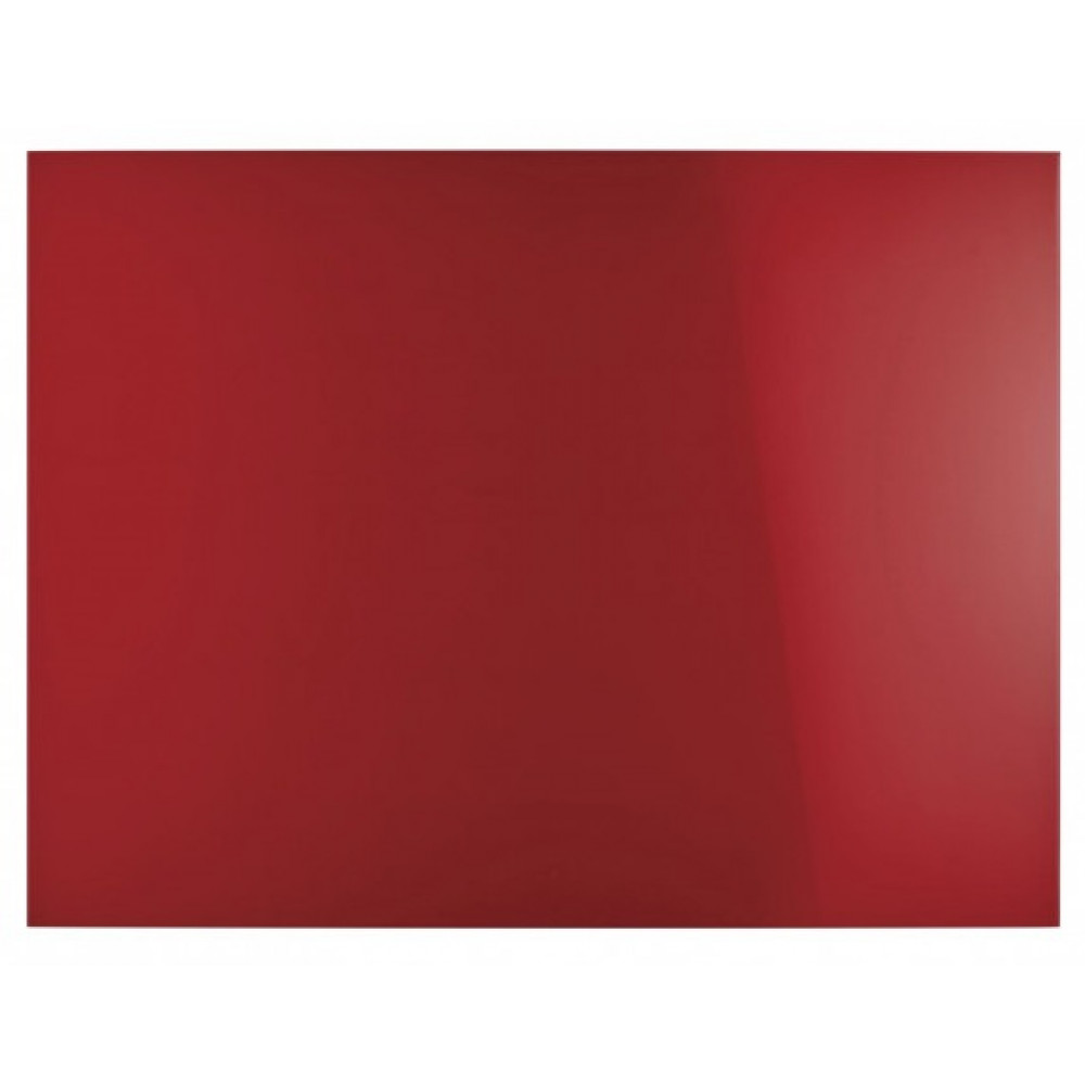 Дошка магнітно-маркерна 1200x900 червона Magnetoplan Glassboard-Red