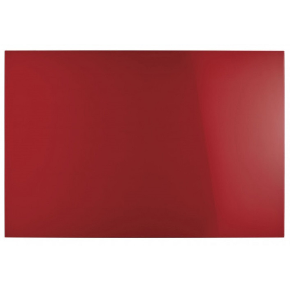 Дошка магнітно-маркерна 1500x1000 червона Magnetoplan Glassboard-Red