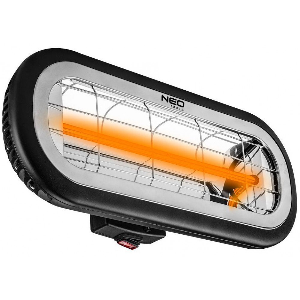 Обігрівач інфрачервоний Neo Tools, 2000Вт, 24м кв, 11.5х46х19см, IP65