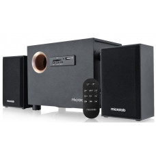 Акустична система MICROLAB M-105R 2.1, 10W, mini-jack, пк, чорний
