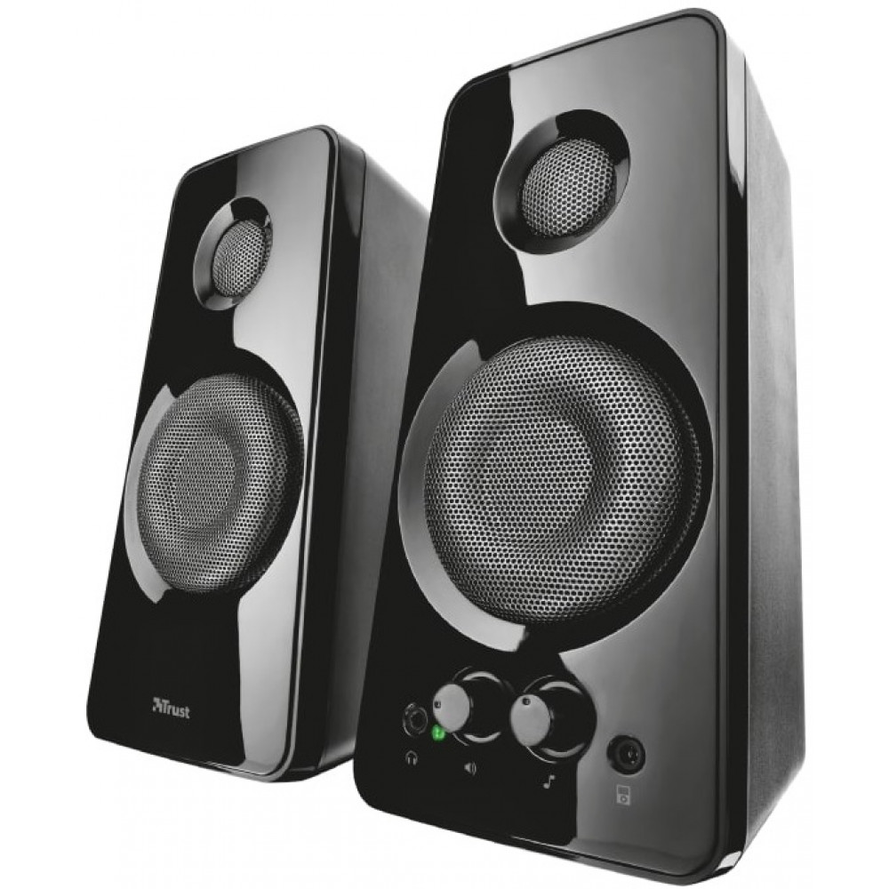 Акустична система Trust Tytan 2.0, 18Вт, USB/AUX, чорний