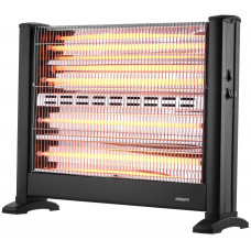 Обігрівач інфрачервоний ARDESTO кварцевий, 28м2, 2500Вт, мех. упр-ння, підлоговий, чорний