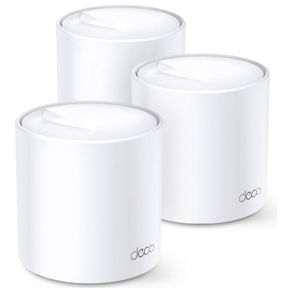 Система WiFi-Mesh TP-LINK Deco X20 AX1800, 1xGE LAN, 1xGE WAN, 3мод