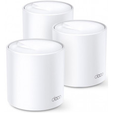 Система WiFi-Mesh TP-LINK Deco X60 AX3000, 1xGE LAN, 1xGE WAN, 3 мод Система WiFi-Mesh TP-LINK Deco X60 AX3000, 1xGE LAN, 1xGE WAN, 3 мод