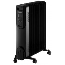 Обігрівач оливний ARDESTO, 25м2, 2500Вт, електр. упр-ння, 11 секцій, пульт ДК, чорний