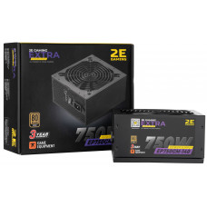 Блок живлення 2E GAMING Extra Power  (750W), >90%, 80+ Gold, 140мм, 1xMB 24pin(20+4), 1xCPU 8pin(4+4), 4xMolex, 6xSATA, 4xPCIe 8pin(6+2), Fully Modular