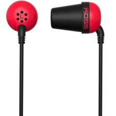 Навушники In-Ear Koss The Plug Noise Isolating, 3.5 mini-jack, Червоний Навушники In-Ear Koss The Plug Noise Isolating, 3.5 mini-jack, Червоний