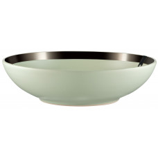 Тарілка супова Ardesto Liguria Green bay, 20см, кераміка, зелений