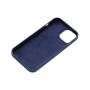 Чохол 2Е Basic для iPhone 14, Liquid Silicone, синій темний