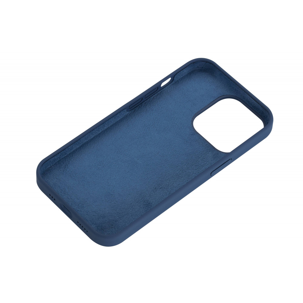 Чохол 2Е Basic для iPhone 14 Pro , Liquid Silicone, синій світлий