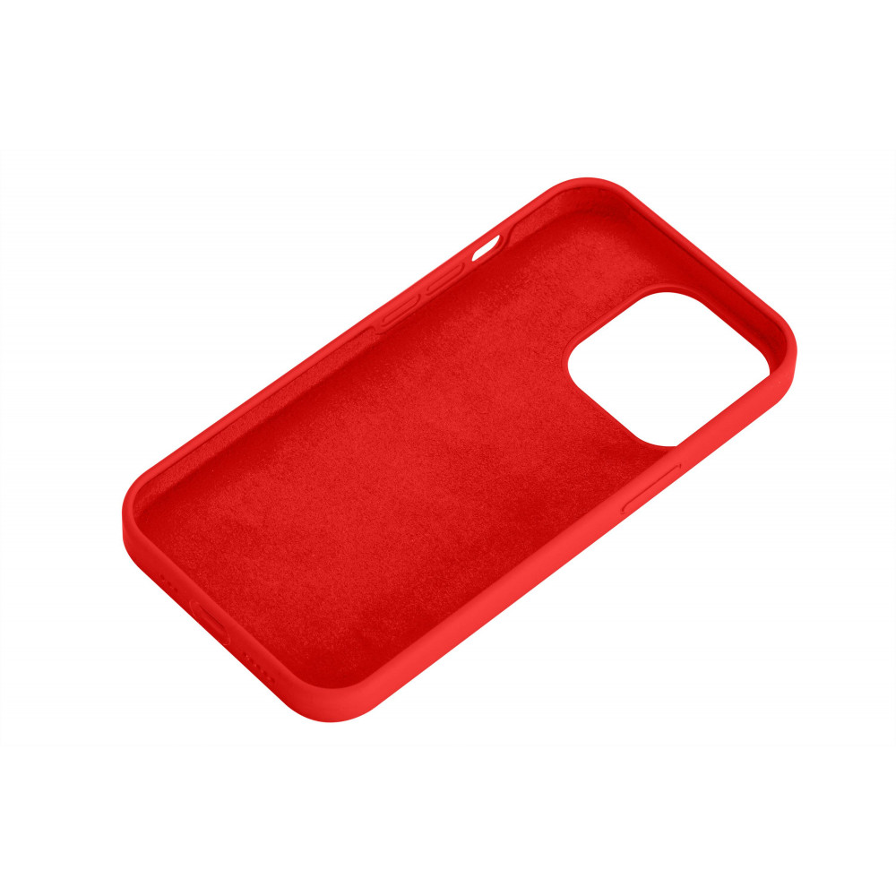 Чохол 2Е Basic для iPhone 14 Pro , Liquid Silicone, червоний
