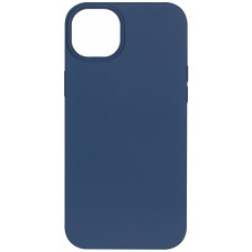 Чохол 2Е Basic для iPhone 14 Max, Liquid Silicone, синій світлий
