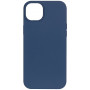 Чохол 2Е Basic для iPhone 14 Max, Liquid Silicone, синій світлий