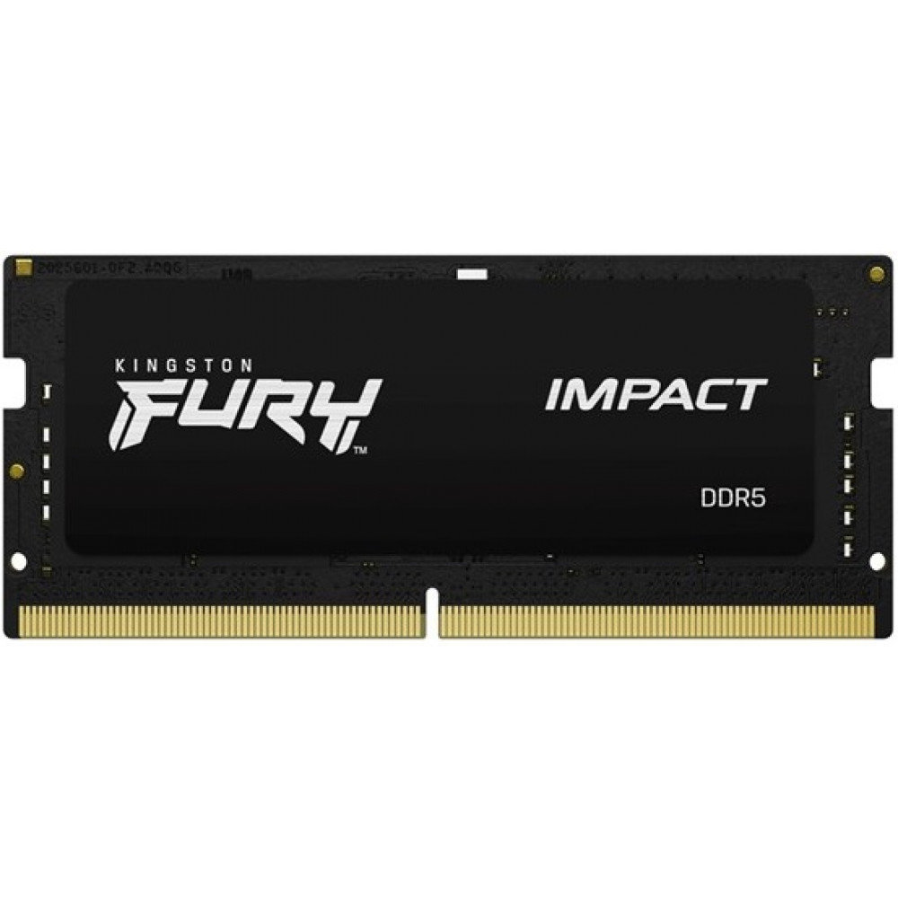 Пам'ять ноутбука Kingston DDR5 64GB KIT (32GBx2) 5600 FURY Impact PnP