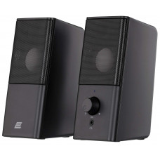 Акустична система 2E PCS202, 2.0, USB, Black
