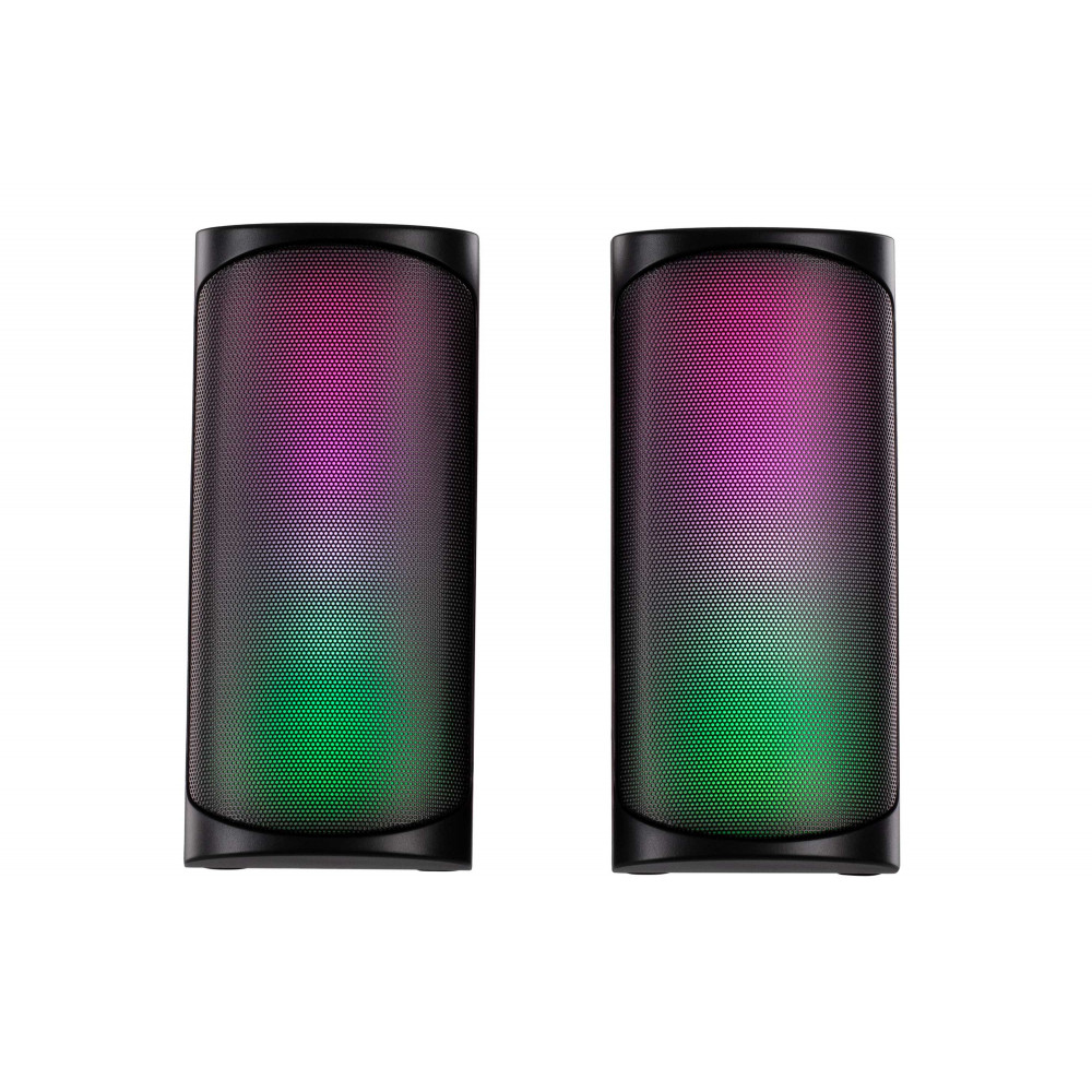 Акустична система 2E PCS231 RGB Matrix, 2.0, USB, Black