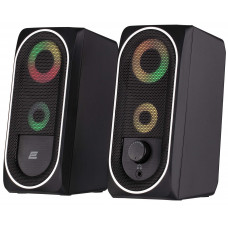 Акустична система 2E PCS234 RGB, 2.0, USB, Black