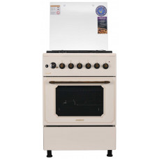 Плита ARDESTO комбі Line-R, 53л, 60x60см, конвекція, чавун, підсвічування, форсунки LPG (підключення газового балона), бежевий