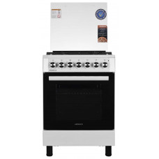 Плита ARDESTO комбі Elegance, 66л, 60x60см, конвекція, чавун, підсвічування, форсунки LPG (підключення газового балона), знімні направляючі, білий