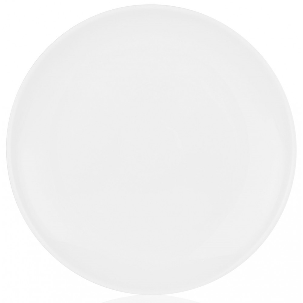 Тарілка пиріжкова Ardesto Imola, 16см, порцеляна, білий