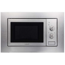 Мікрохвильова піч Cata вбудована, 20л, мех. управл., 800Вт, гриль, MMA 20 X, нерж