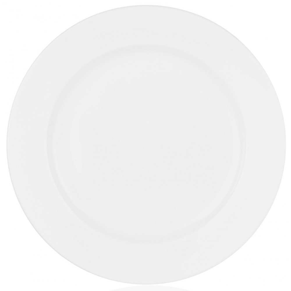 Тарілка пиріжкова Ardesto Prato, 18см, порцеляна, білий