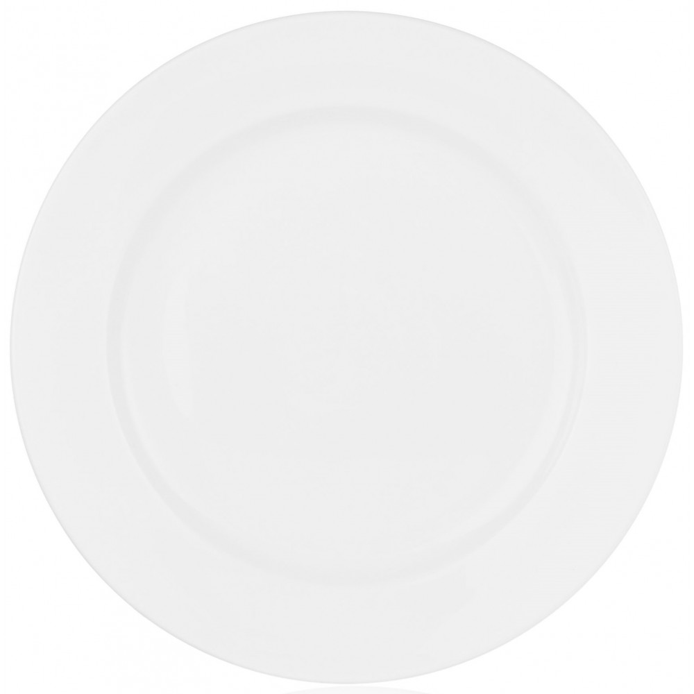 Тарілка десертна Ardesto Prato, 20см, порцеляна, білий