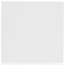 Тарілка обідня Ardesto Imola, 26х26см, порцеляна, квадратна, білий