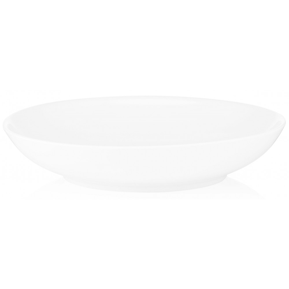 Тарілка глибока Ardesto Imola, 23см, порцеляна, білий